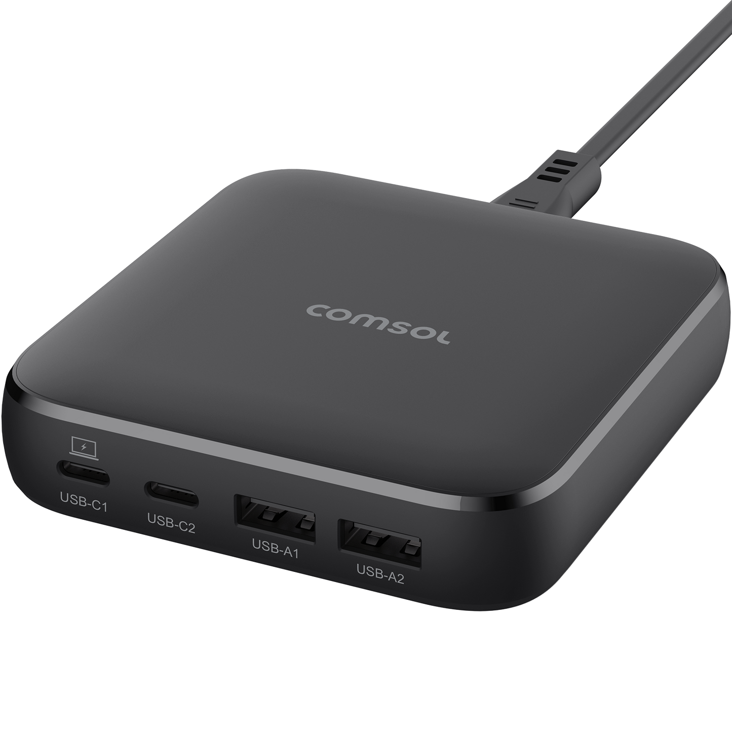 Comsol 65W 4 Port USB Desktop Charger