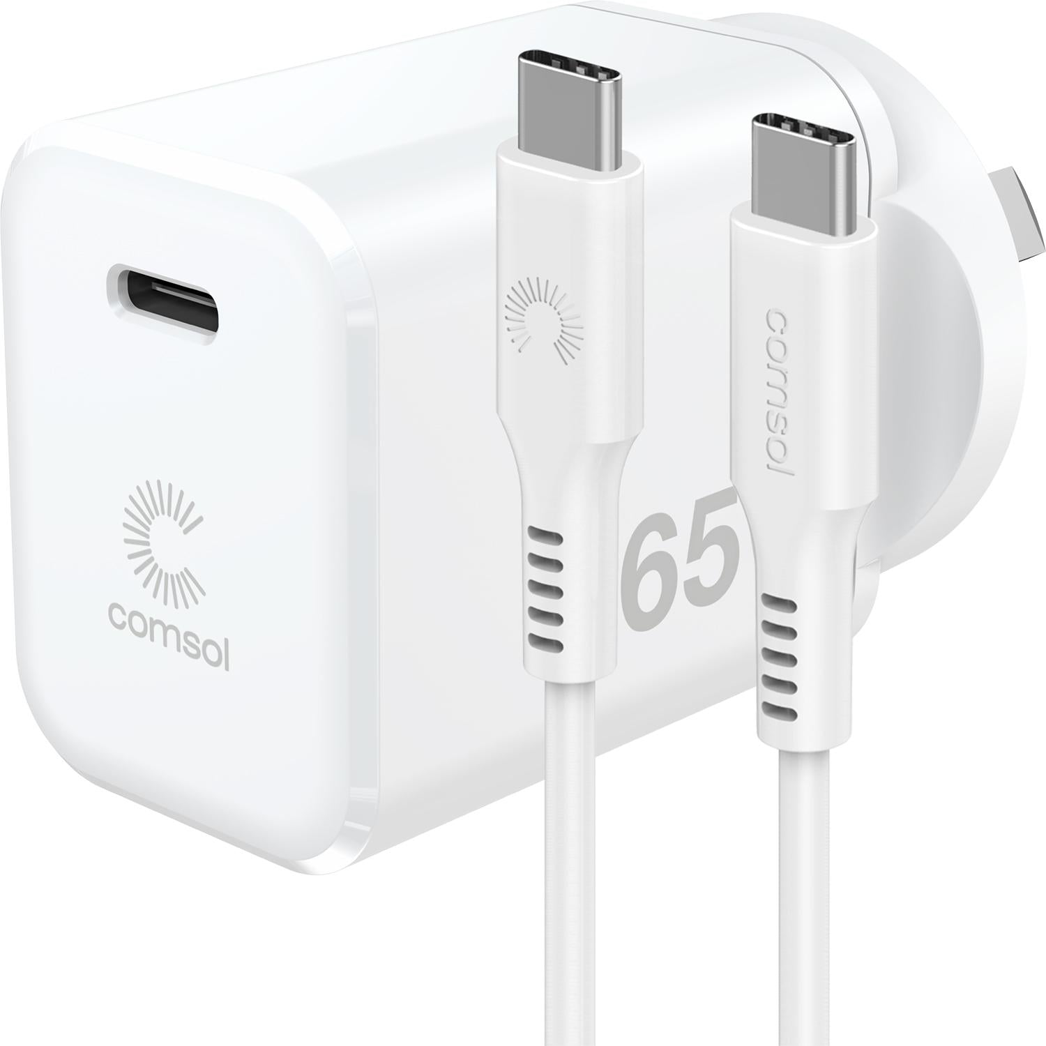 USB-C Charger and 2m USB-C to USB-C Cable
