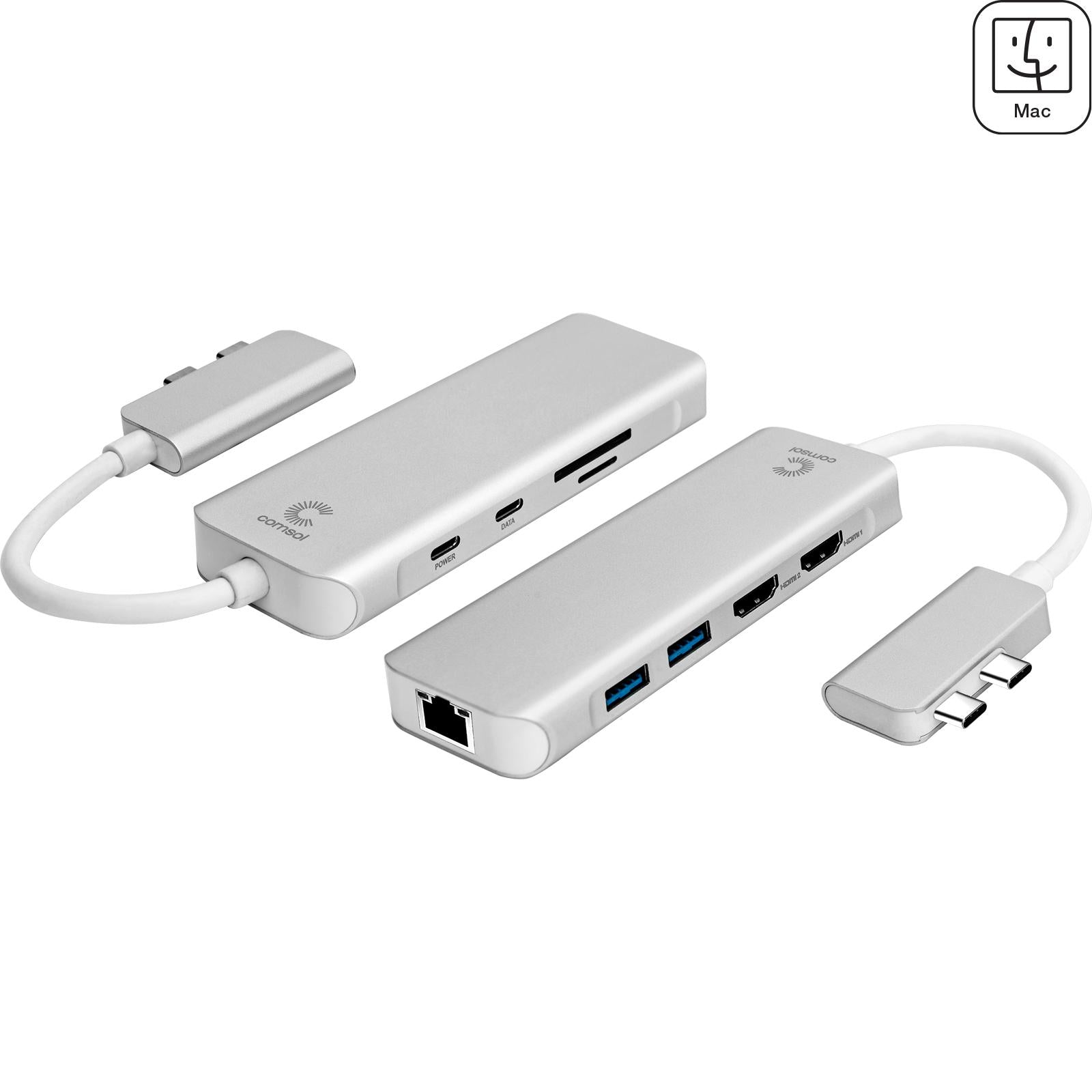 MacBook Dual USB-C to Dual HDMI Multi-Port Adapter
