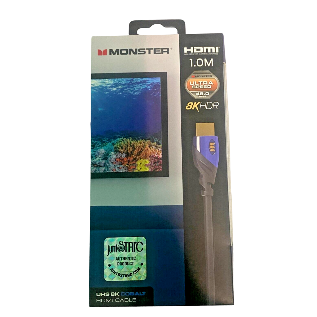 Monster 8K HDR HDMI Cable 1M- 48Gbps