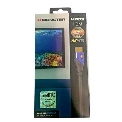 Monster 8K HDR HDMI Cable 1M- 48Gbps