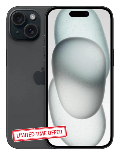 Apple iPhone 15 - 128GB - Black (Unlocked)