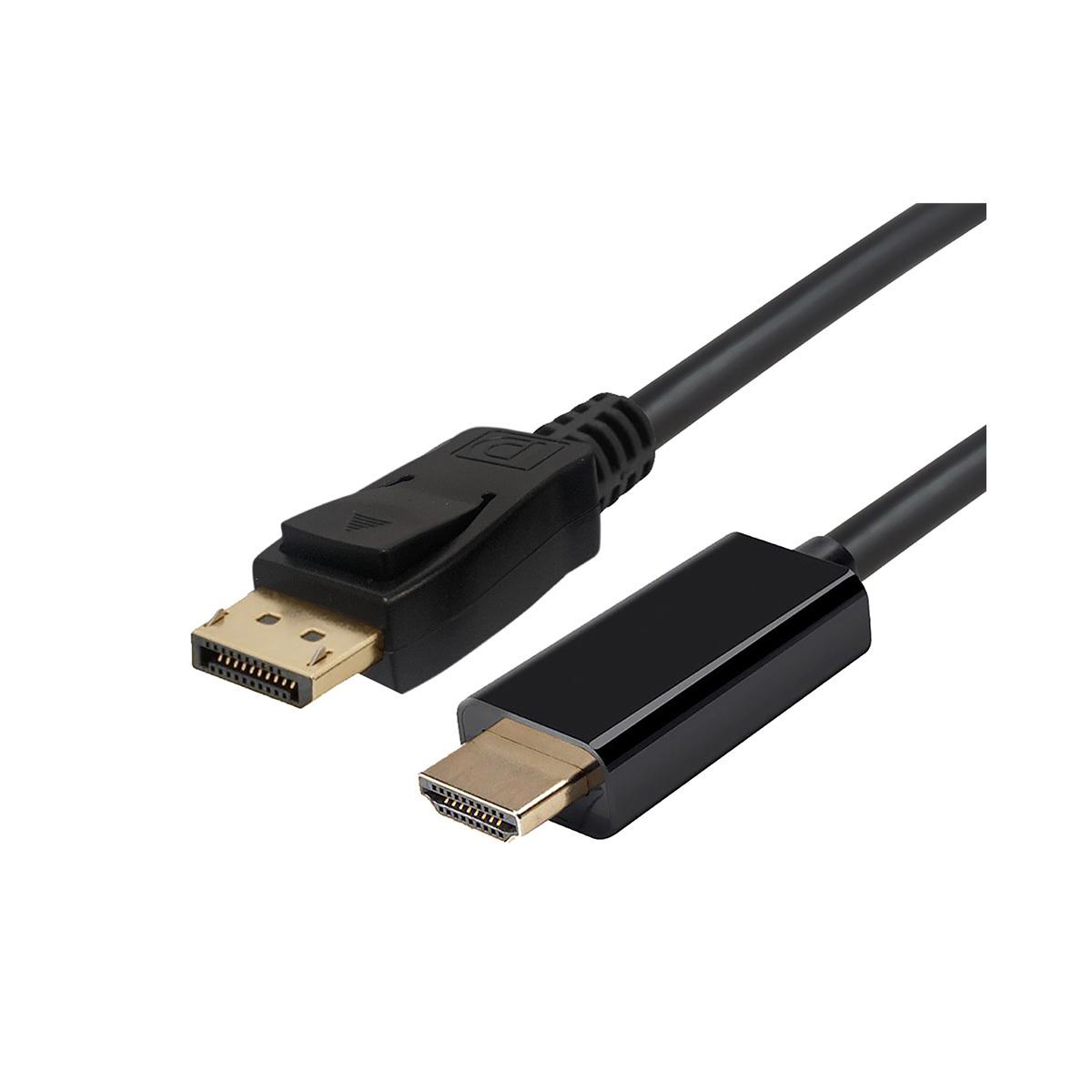 5mtr DisplayPort Male to HDMI Male Cable