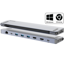 Comsol Dual Monitor USB-C 12 Port Docking Station