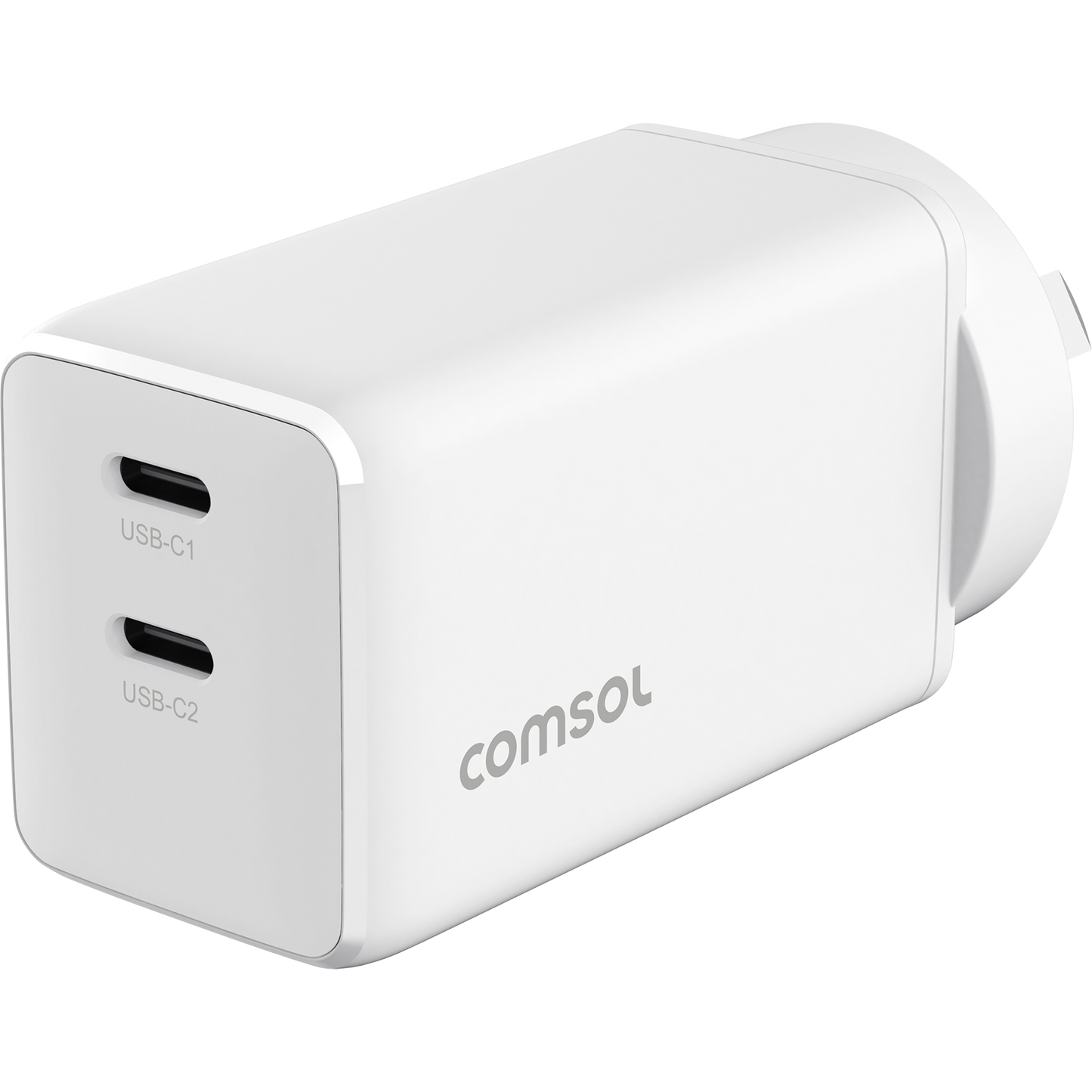Comsol 60W 2 Port USB-C GaN Fast Charger