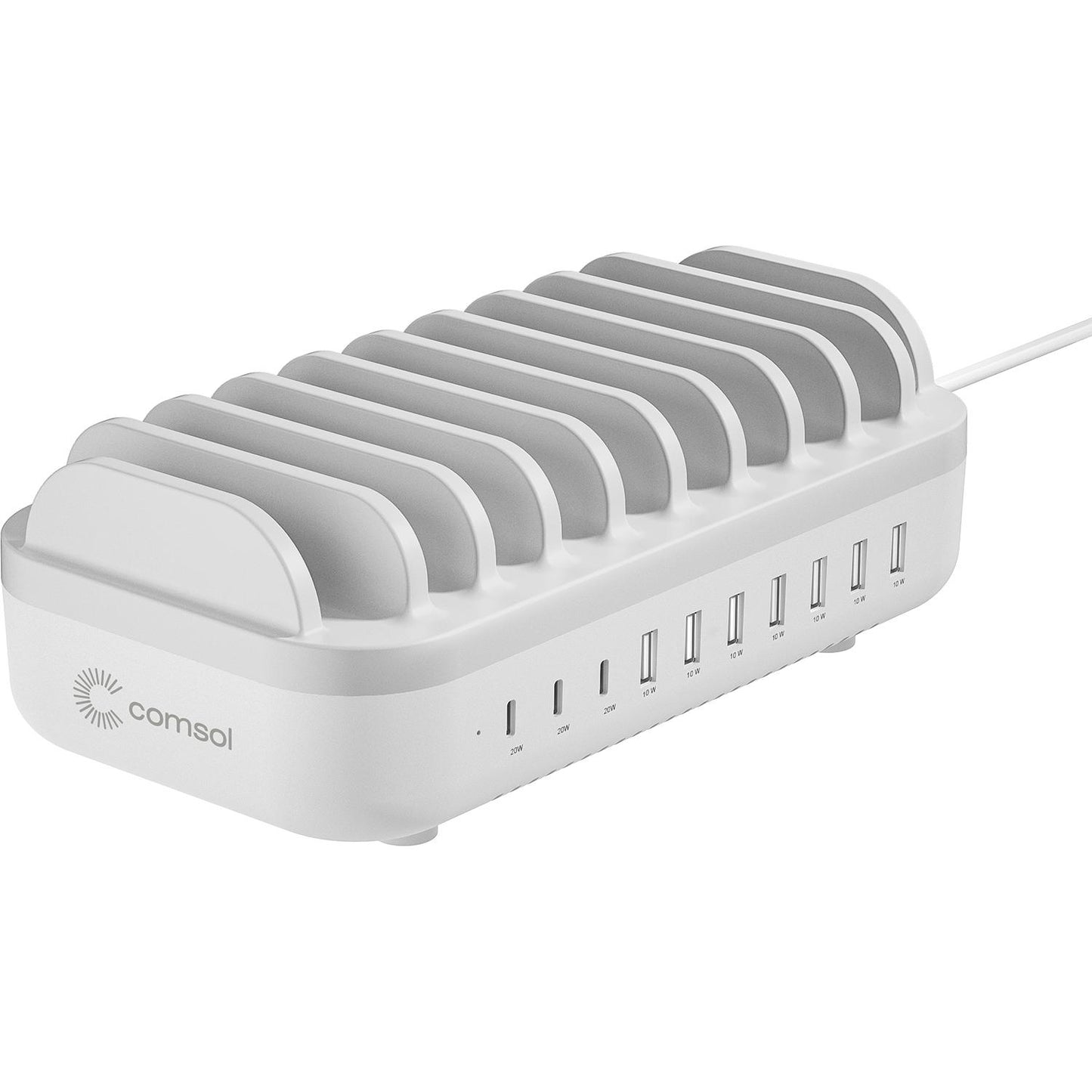 10 Port USB-C & A Charging Station 120W Total Power