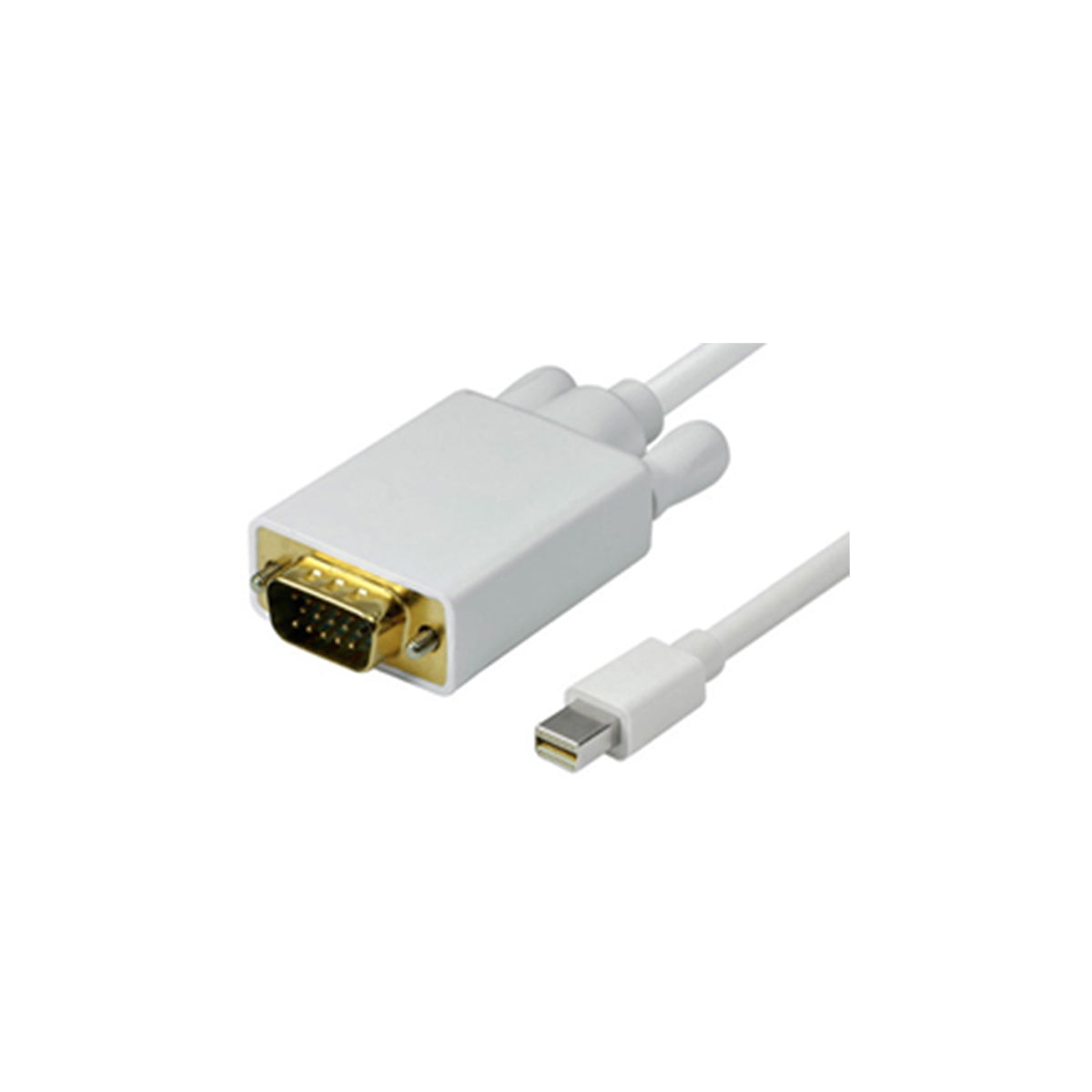 2mtr Mini DisplayPort Male to VGA Male Cable